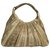 Autre Marque Cobra Python Leather Whip Stitch  Handbag Beige Grey Light brown  ref.262084