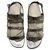 Hermès Sandals Silvery  ref.262296