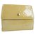 Louis Vuitton Portefeuille Elise Yellow Leather  ref.262542