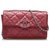 Chanel Red Caviar Leather Wild Stitch Single Flap  ref.262773