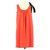 Red Valentino robe Coral Polyester  ref.262975