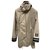 Chanel Coats, Outerwear Beige Polyester  ref.263456