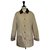 Burberry Vintage campaign jacket Beige Polyester  ref.263525