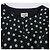 Bimba & Lola Polka Dot Bluse Schwarz Weiß - Ansicht 3