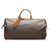 Céline Celine Brown Macadam Travel Bag Leather Plastic Pony-style calfskin  ref.263628