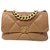 Timeless Chanel 19 Classic Large Flap Bag Dark Caramel Beige - 21P - FULL SET Leather  ref.263681