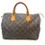 Louis Vuitton Speedy 30 Monogram Brown Leather  ref.263840