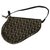 Saddle Dior Handbags Black Cloth  ref.263857