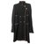 Chanel 8,5Manteau veste K $ Shanghai Tweed Noir  ref.263916