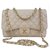 Chanel Jumbo Classic Single Flap Bag Kaviar Beige Leder  ref.263921