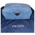 Astuccio da viaggio Prada in denim blu