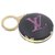 Louis Vuitton Porte clés astropill Negro Lienzo  ref.263998