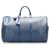 Louis Vuitton Blue Epi Keepall 50 Azul Cuero  ref.264301