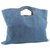 Chanel Handtasche Blau John  ref.264424