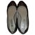 Versace Zapatillas de ballet Negro Cuero  ref.264477