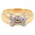 Cartier Gold 18K Dian Diamond Ring Silvery Golden Metal  ref.264651