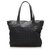 Chanel Black New Travel Line Canvas Tote Bag Leather Cloth Pony-style calfskin Cloth  ref.264681