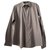 Camicia Hermès Taupe Cotone  ref.264770