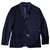 TORRENTE Couture Homme Cos 08 NOIR Dunkelblaue Anzugjacke Blazer Polyester Viskose  ref.264780