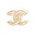 Chanel RINESTONES CLAROS DE MAXI CC Dourado Metal  ref.264789