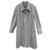 casaco vintage de tweed burberry t 54 Cinza  ref.265081