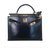 Hermès Kelly Sellier 32 Box Cuir Noir  ref.265092