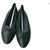 CHANEL New black iridescent leather ballerinas41 IT  ref.265188