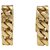 Hermès cufflinks, chain link in yellow gold. White gold  ref.265244