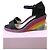 Sophia Webster Espadrillas Lucita nere e multicolori