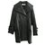Dior Manteaux, Vêtements d'extérieur Soie Coton Fourrure Noir  ref.265313