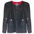 Chanel 7K $ Paris-Shanghai schwarze Jacke Mehrfarben Tweed  ref.265394