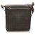 Burberry Brown Plaid Coated Canvas Crossbody Bag Multiple colors Dark brown Leather Cloth Pony-style calfskin Cloth  ref.265529