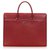 Burberry Red Leather Business Bag Rot Bordeaux Leder Kalbähnliches Kalb  ref.265539