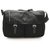 Prada Black Tessuto Crossbody Bag Leather Pony-style calfskin Nylon Cloth  ref.265552