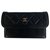 Chanel Flap Bag Negro Cuero  ref.265659