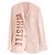 Stella Mc Cartney Stella McCartney SS02 Veste à découpes rose pâle Whistle Laine  ref.265700