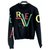 Versace Knitwear Black Leather Viscose  ref.265705