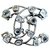 Chanel Alfinetes e broches Prata Metal  ref.265714