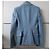 Wunderschöne blaue Blazerjacke von Balmain Paris - Ansicht 3