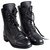 Chanel Iconic Combat Boots Black Leather  ref.265741