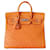 Haut à courroies Hermès Borse Arancione Pelli esotiche  ref.266073