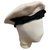 Chanel Sombreros Negro Beige Lana Satén  ref.266280