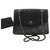 Chanel Diana Black Leather  ref.266287