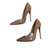 Christian Louboutin So kate Beige Patent leather  ref.266402