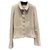 Chanel Jackets Beige Wool  ref.266585