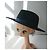 Cappello MAISON MICHEL Thadée nastro nero Nuovo - vista 2