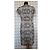 Vestido Luisa Cerano gris de algodón y elastano Multicolor - vista 3