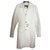 Burberry trench coat soprabito Bianco sporco Cotone  ref.266688