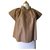 By Malene Birger Short-sleeved leather jacket Lambskin  ref.266701