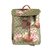 GUCCI Beige / Rose GG Monogramm beschichtet Leinwand GG Blooms Rucksack Limited Edition Mehrfarben Schweden Baumwolle  ref.266967